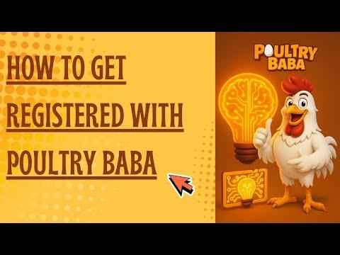 How to Register on Poultry Baba App | Start Your Online Poultry Business Today!
