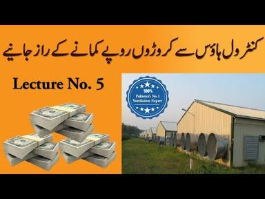 How to manage the environment control system in poultry || Control shed ventilation || Lecture No.5